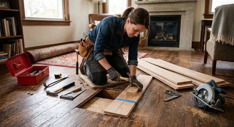 Wood Floor Service in Castle Rock, CO