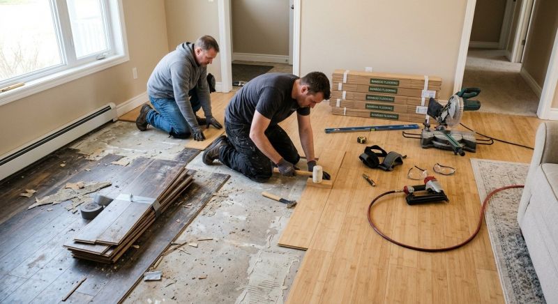 Bamboo Flooring Installation in Castle Rock, CO