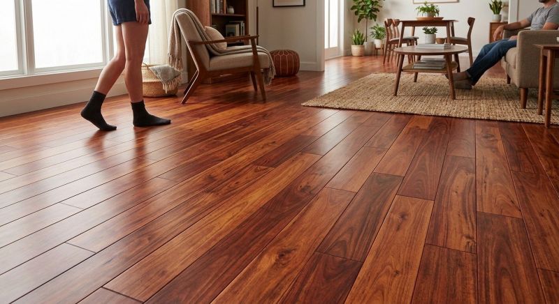 Cherry Floor Installation in Douglas County, CO