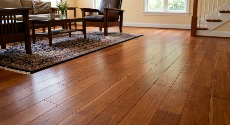 Cherry Floor Installation in Parker, CO
