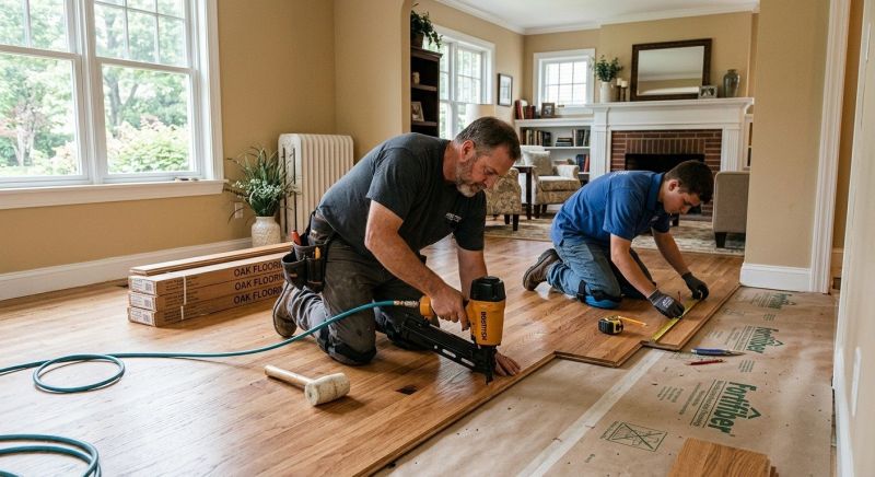 Hardwood Floor Installation in Englewood, CO
