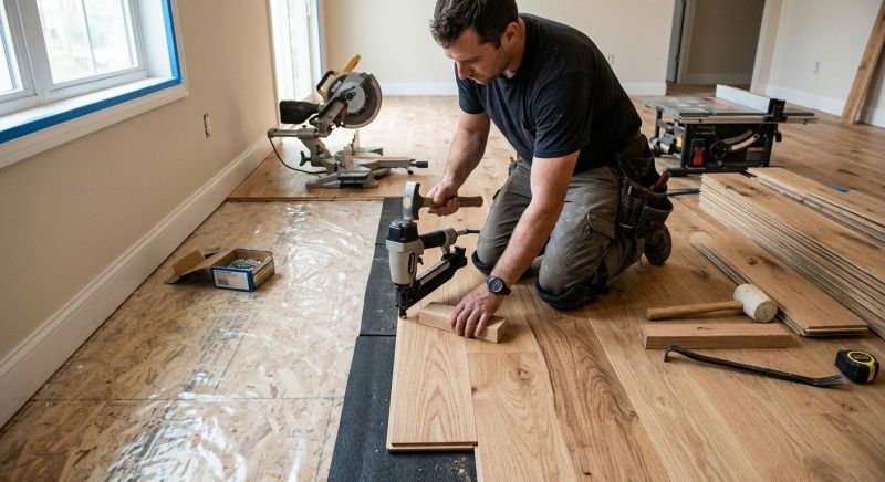 Hardwood Floor Installation in Kiowa, CO