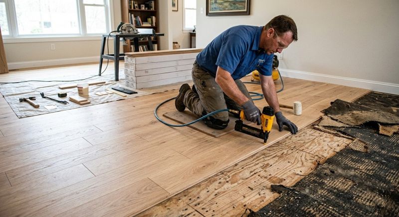 Hardwood Floor Installation in Morrison, CO