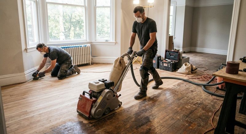 Hardwood Floor Renovation in Castle Rock, CO
