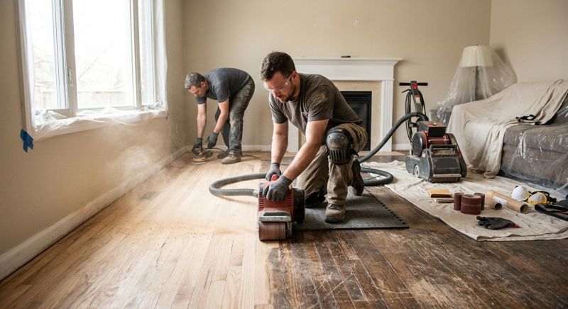 Hardwood Floor Renovation in Castle Rock, CO
