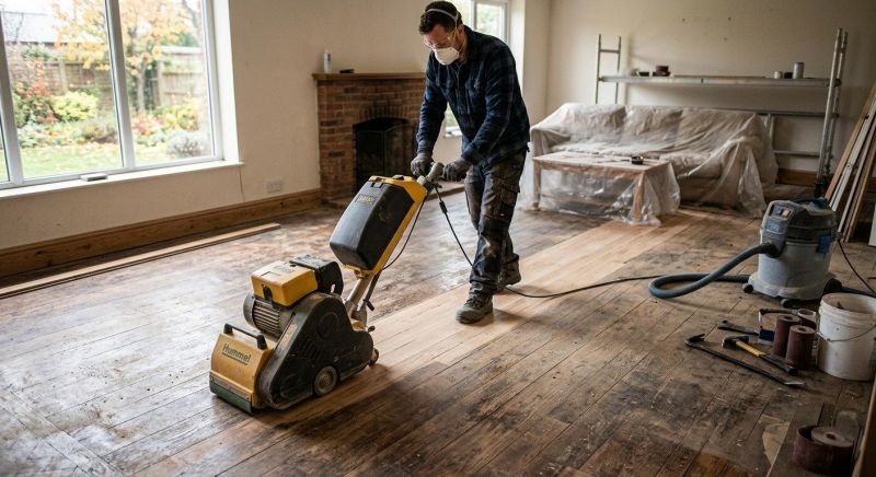 Hardwood Floor Renovation in Castle Rock, CO