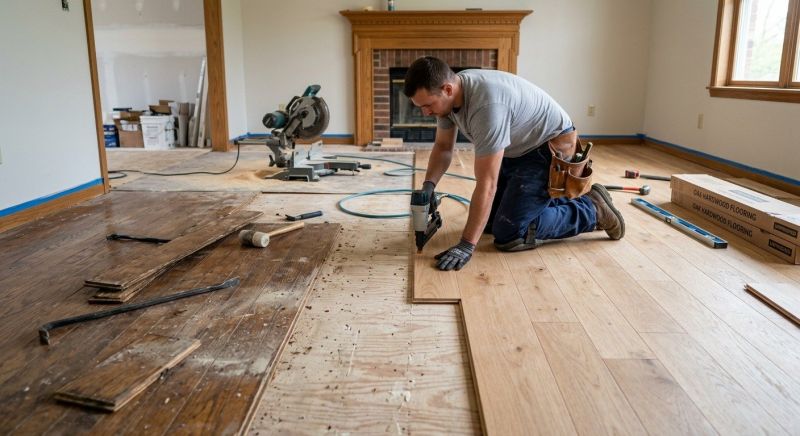Hardwood Replacement in Castle Rock, CO