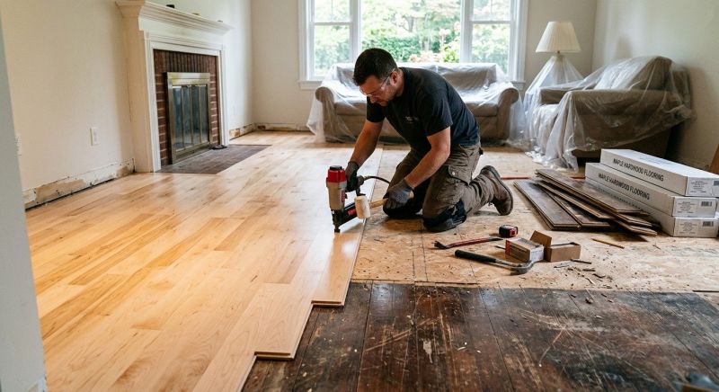 Maple Flooring Installation in Sedalia, CO