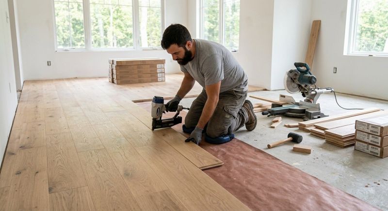 Oak Floor Installation in Arapahoe County, CO