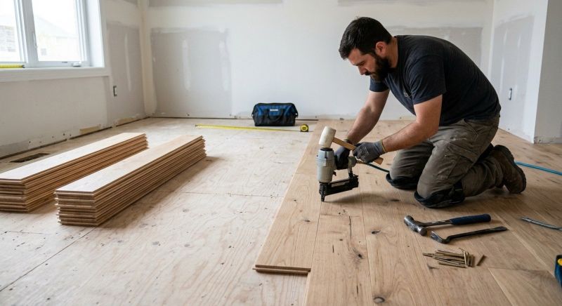 Oak Floor Installation in Denver, CO