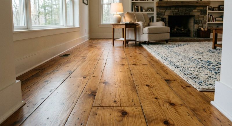 Pine Floor Installation in Castle Rock, CO