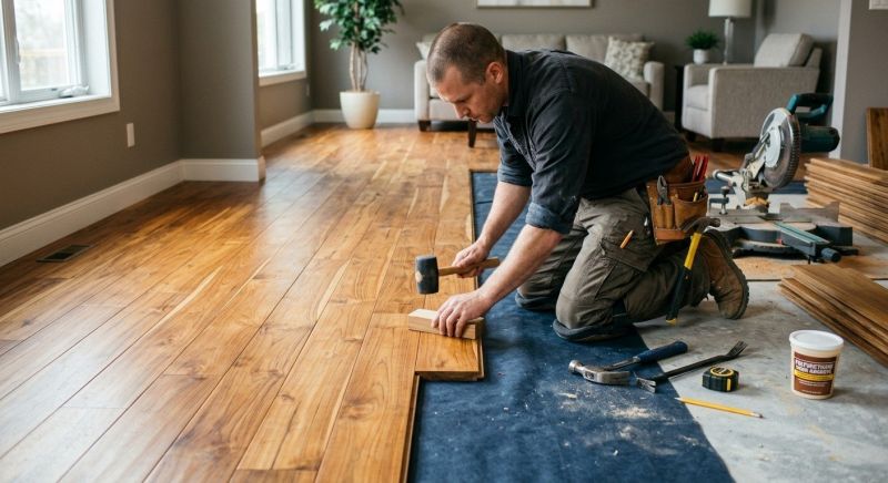 Teak Flooring Installation in Castle Rock, CO