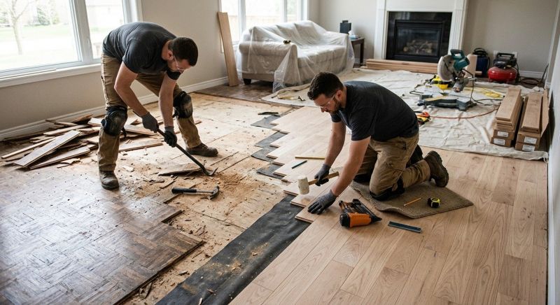 Wood Floor Replacement in Douglas County, CO