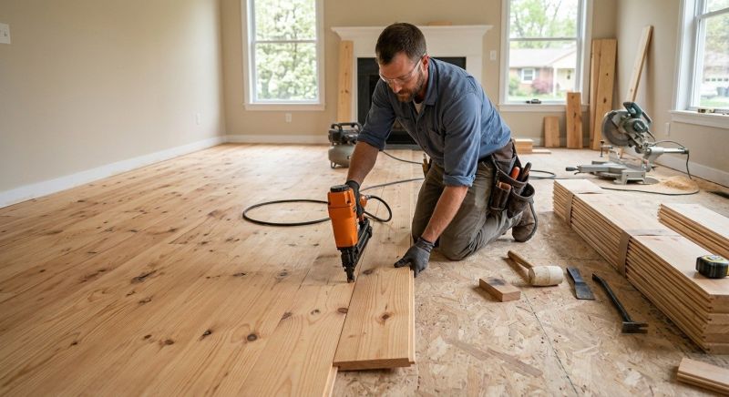 Wood Flooring Installation in Larkspur, CO